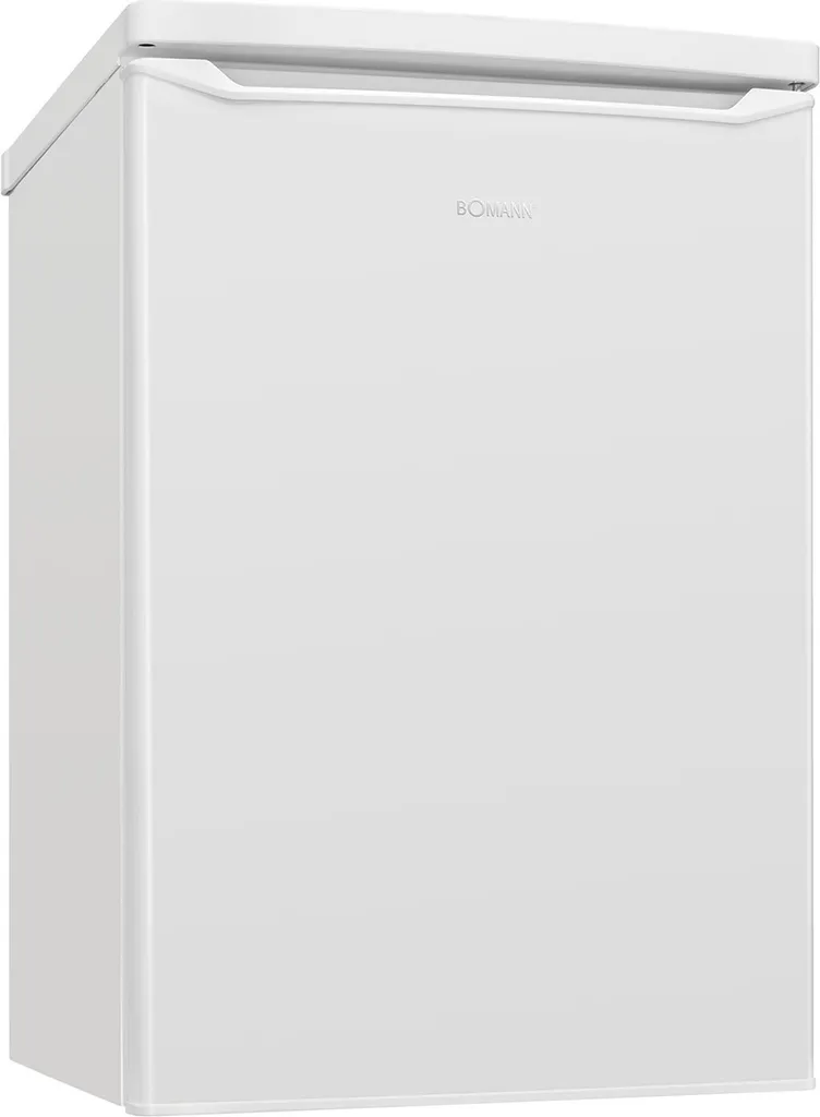 Bomann Refrigerator with Freezer Compartment | 109L | 2 Shelves | with 4-Star Freezer Compartment | with Fruit and Vegetable Drawer | KS 7251 White