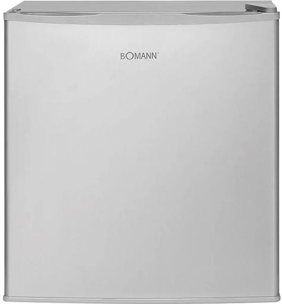 Bomann Mini Fridge 42L Capacity, Small Beverage Cooler for Office, Camping and Gaming, 39 dB, Minibar - KB 7346 inox