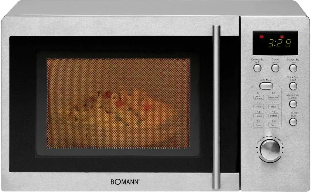 Bomann MWG 2211 U CB, 1250 W, 230 V, 50 Hz, 460 x 385 x 280 mm