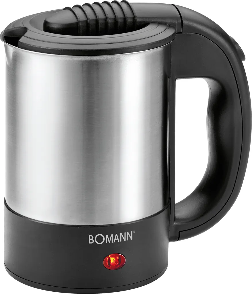Bomann travel kettle WKR 1162 CB stainless steel/black