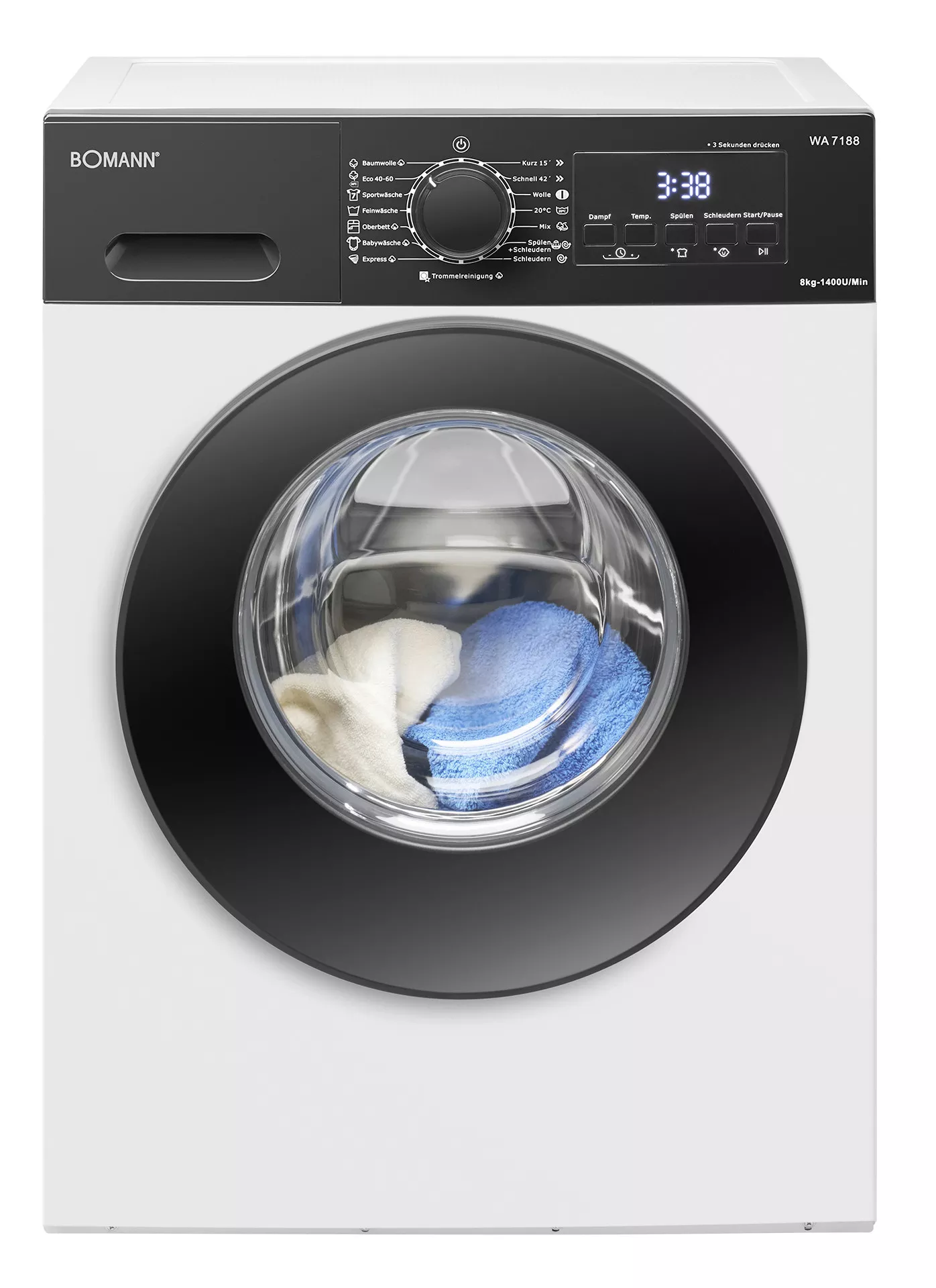 Bomann washing machine WA 7188, White