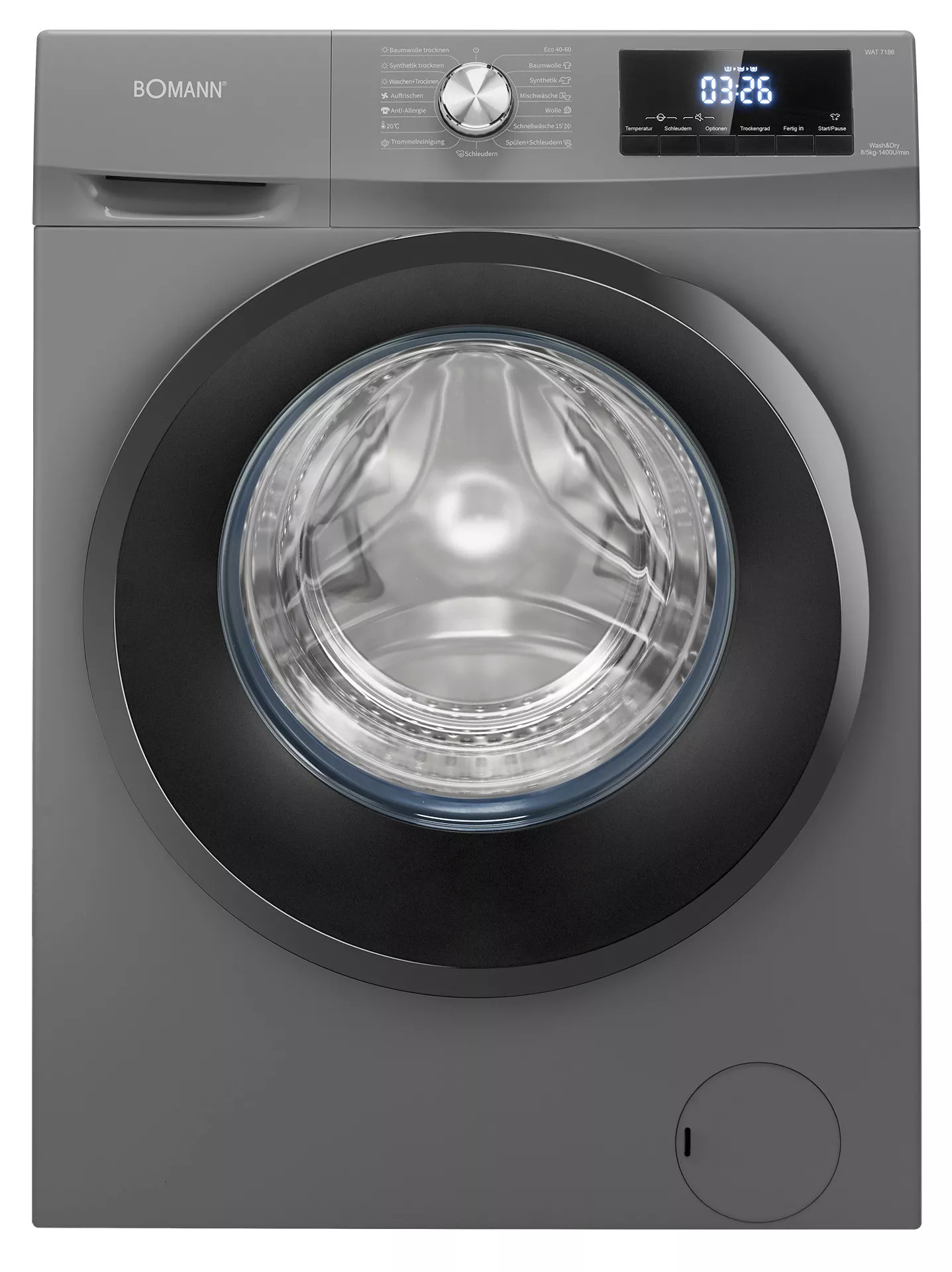 Bomann WASHER DRYER WAT 7186 TI