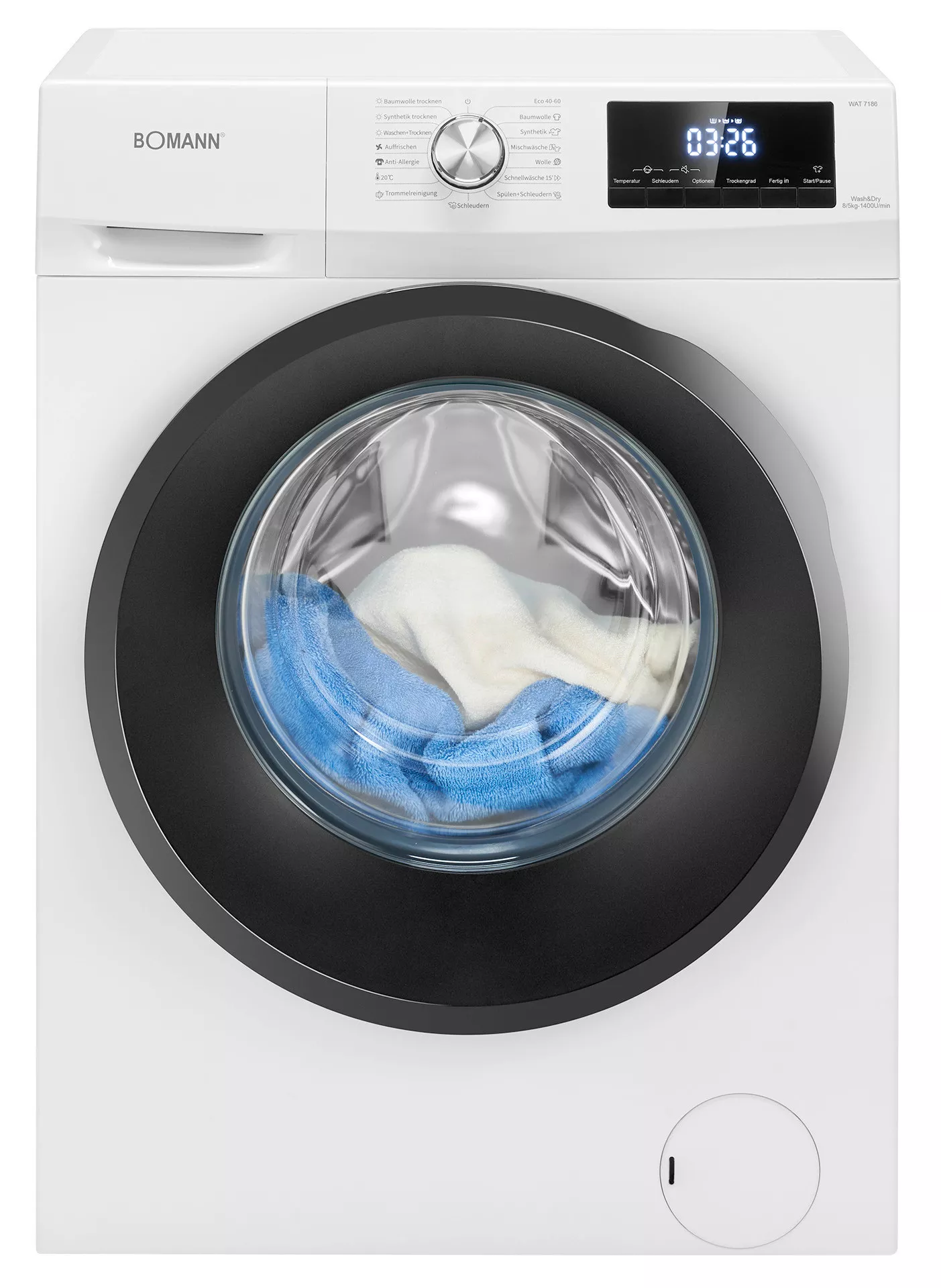 Bomann WASHING DRYER WAT 7186 WS