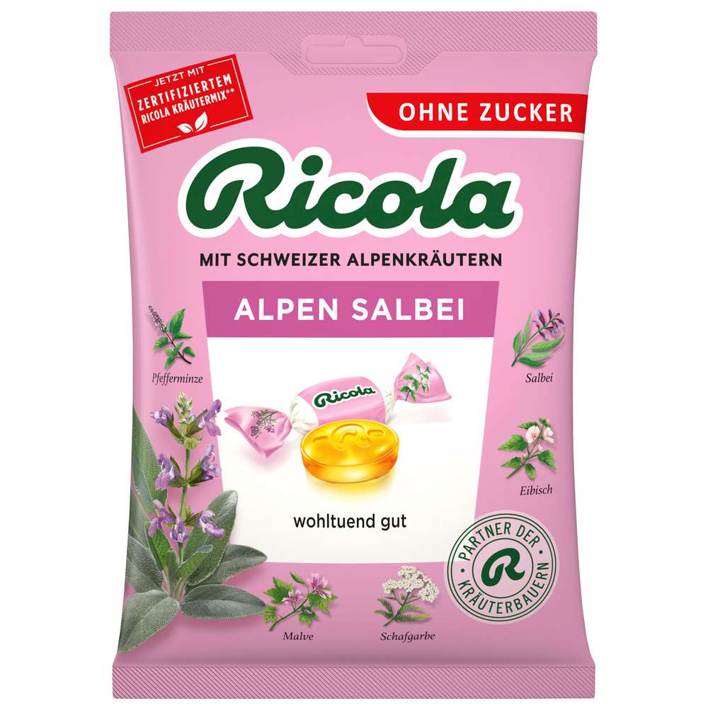 Alpine Sage Bonbons, sugar-free