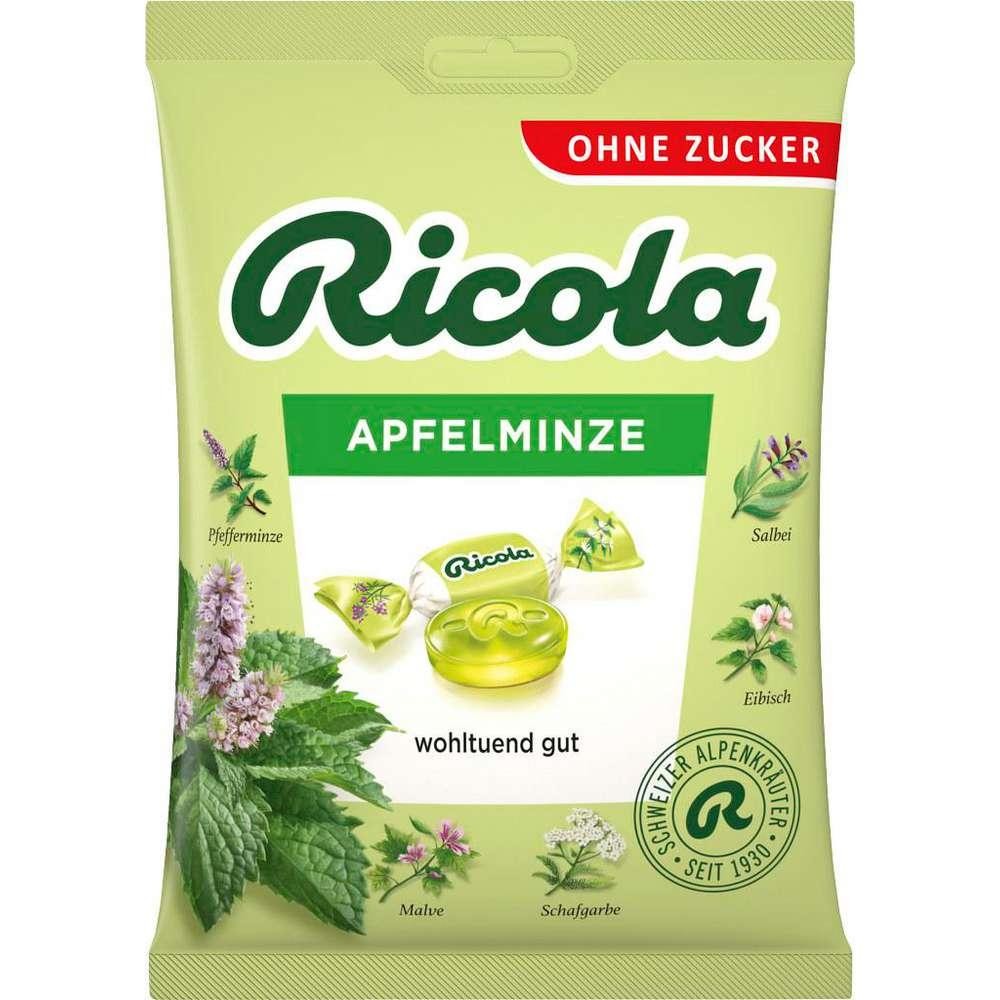 Ricola Apple mint candies, sugar-free