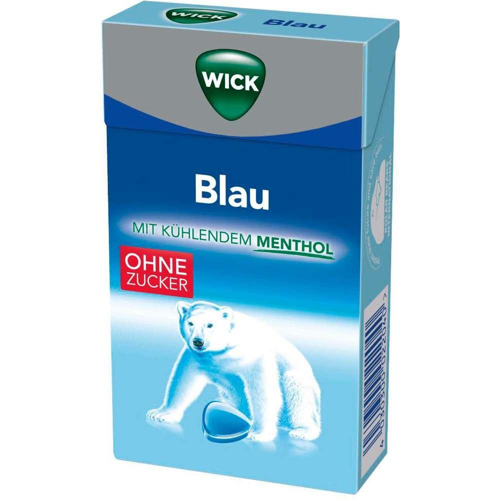 WICK Blue Menthol Candies, sugar-free