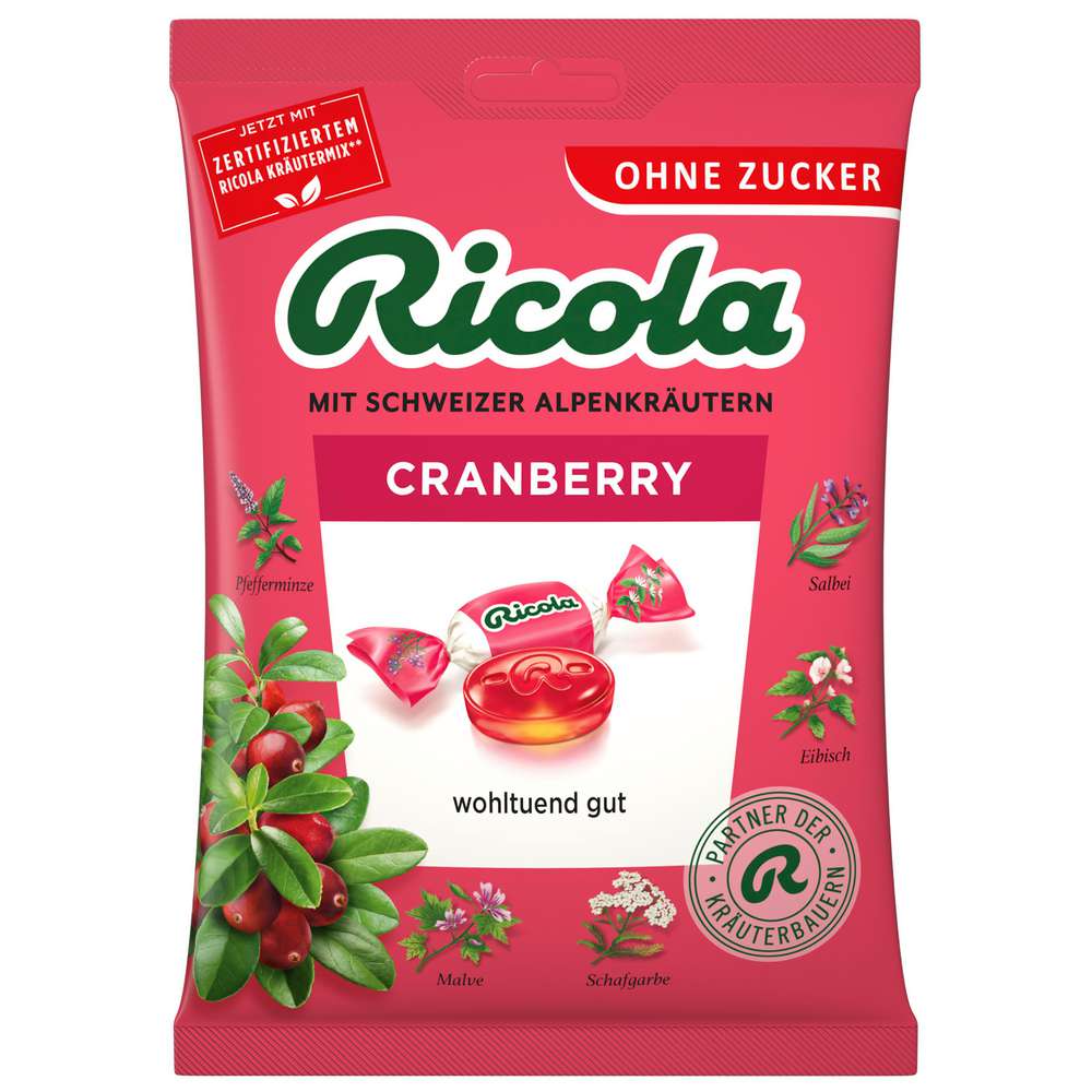Cranberry candies, sugar-free