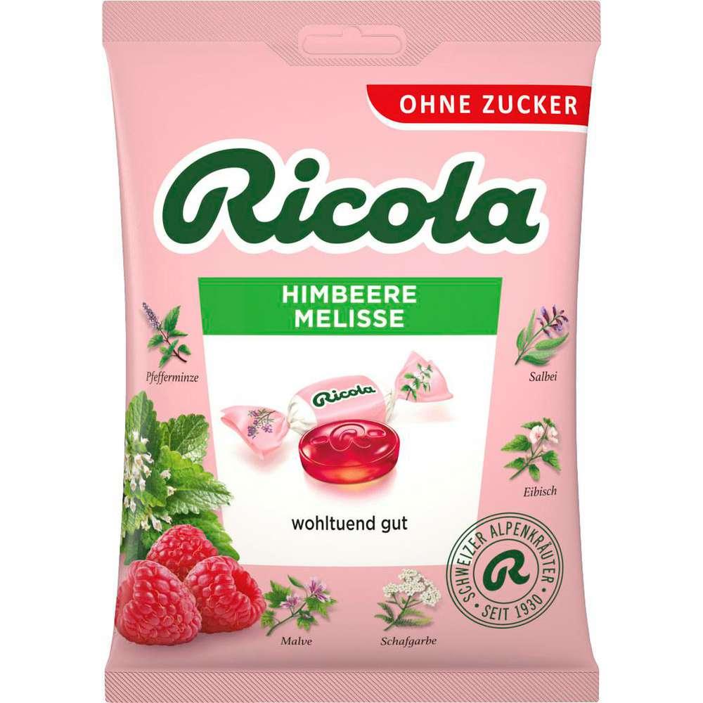 Ricola Raspberry Lemon Balm Candies without sugar