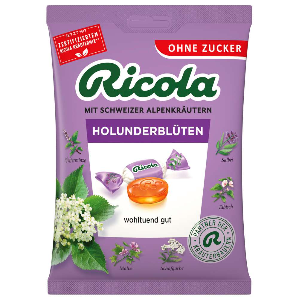 Elderflower candies without sugar