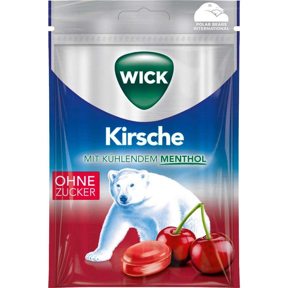 WICK Cherry-eucalyptus candies, sugar-free