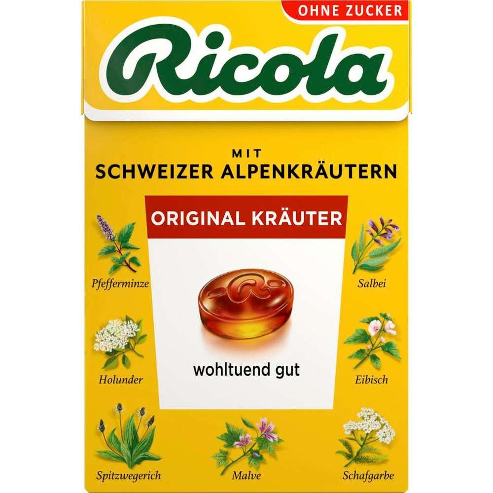 Ricola Original Herbal Sweets, sugar-free