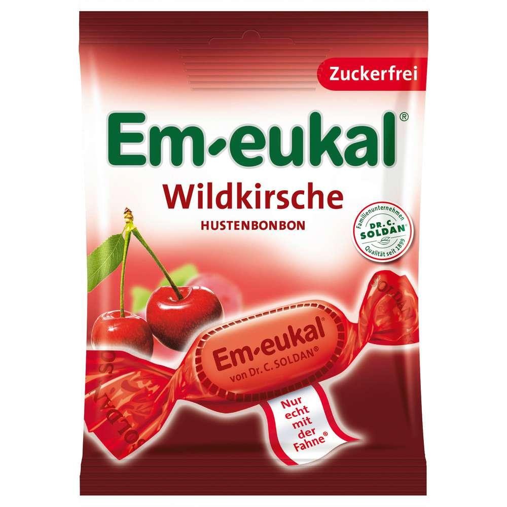 Em eukal Wild Cherry Candies, sugar-free
