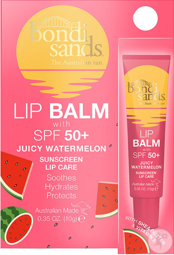 Bondi Sands Sunscreen Lip Balm SPF50+ Juicy Watermelon 10g