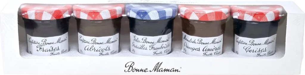 Bonne Maman 5 x 50 grams of jam assorted varieties gift set