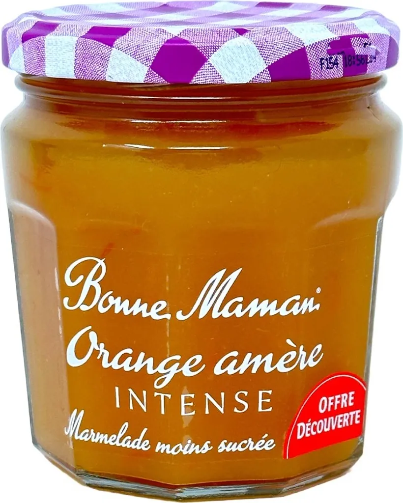 Bonne Maman bitter orange jam / confiture orange amère intense 335 grams 335g