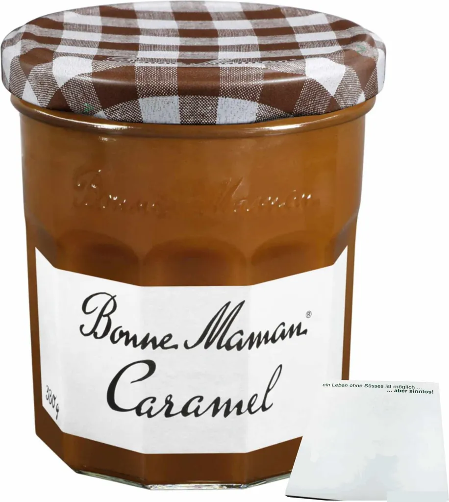 Bonne Maman Caramel (380g Glas) + usy Block