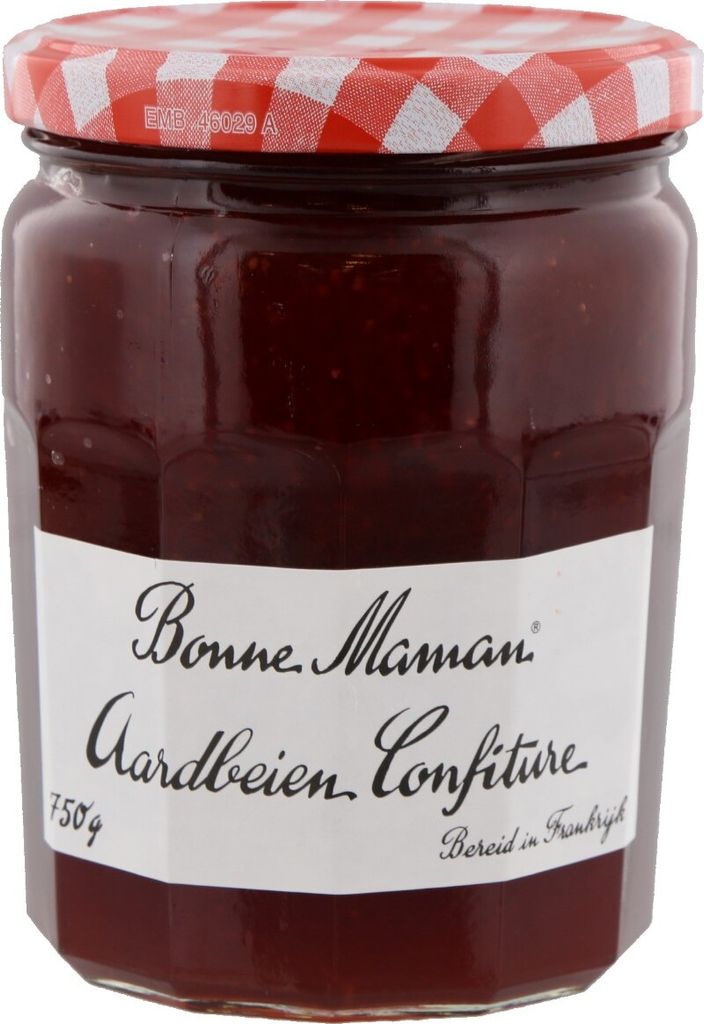 Bonne Maman Strawberry Jam Jar 750 grams