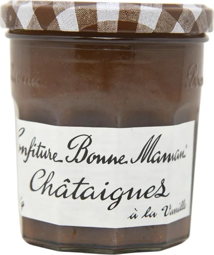 Bonne Maman Chestnut-Vanilla Jam Authentic Delight from France 370g