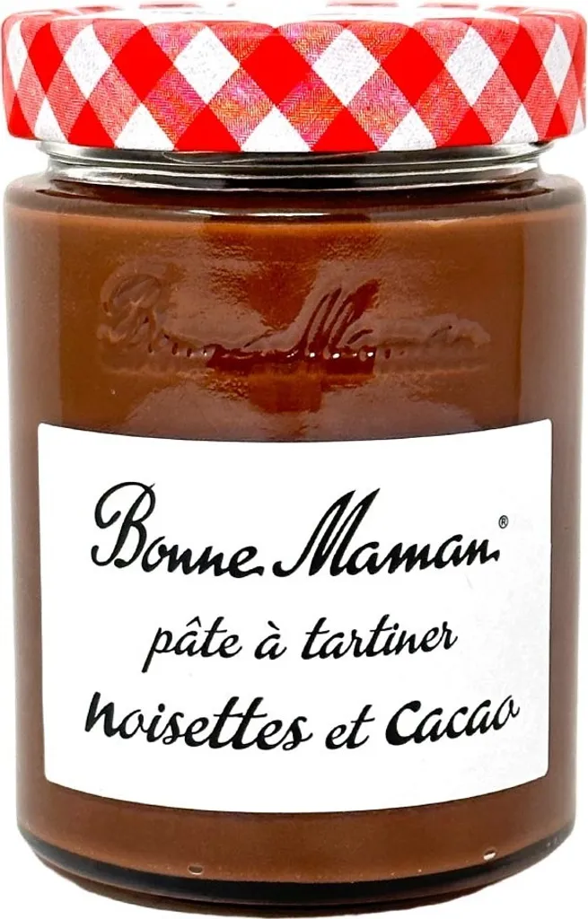 Bonne Maman Chocolate Spread, Hazelnuts & Cocoa, 360g Jar, from France 360g
