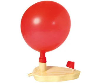 Air-powered boat