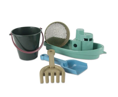Boat and sand set “Blue Marine”, 5-piece