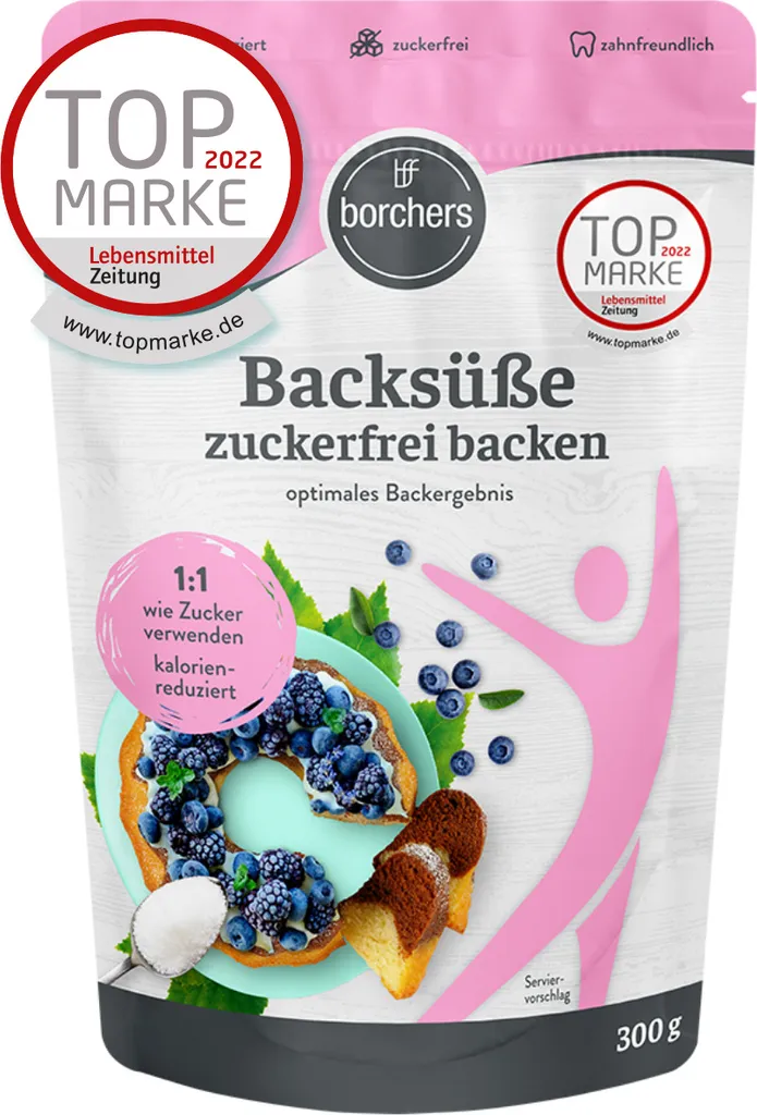 BORCHERS Baking Sweetener - Sugar-Free Baking 300g