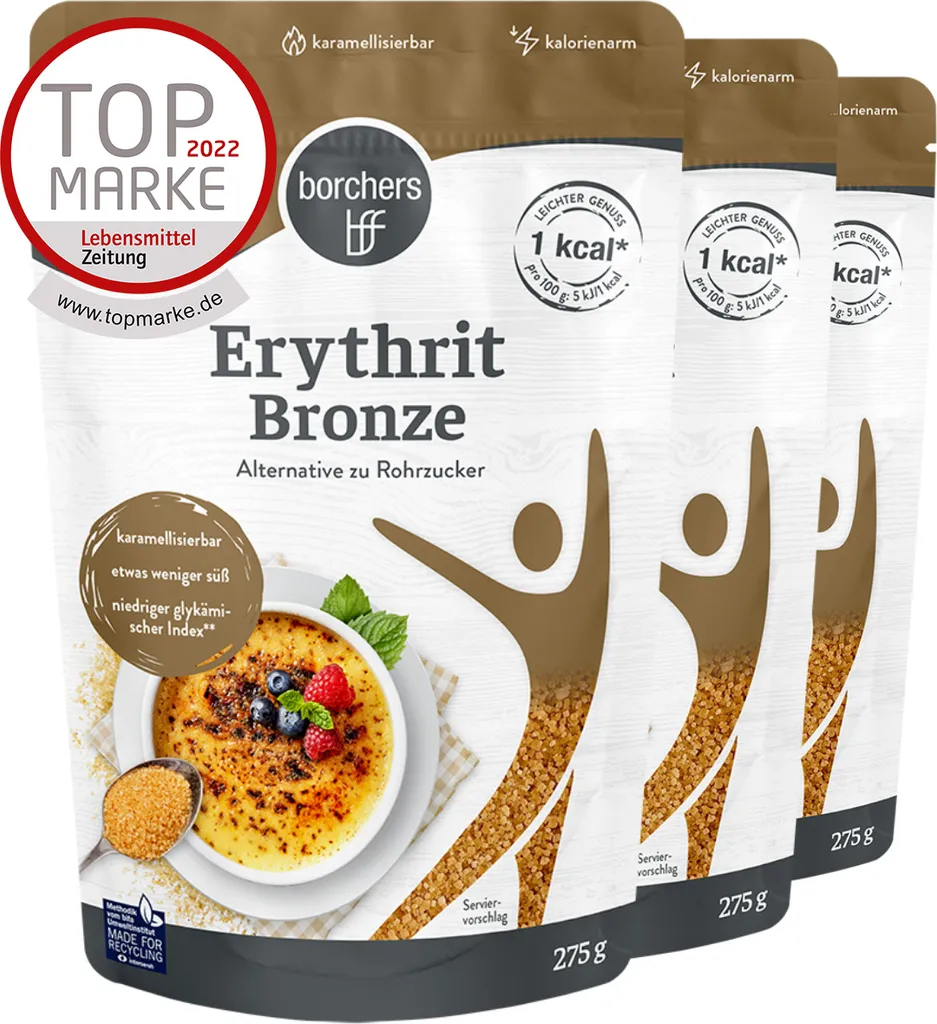 BORCHERS Erythritol Bronze (3x275g)