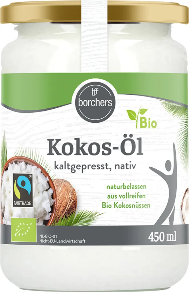 BORCHERS Fairtrade Coconut Oil 450ml
