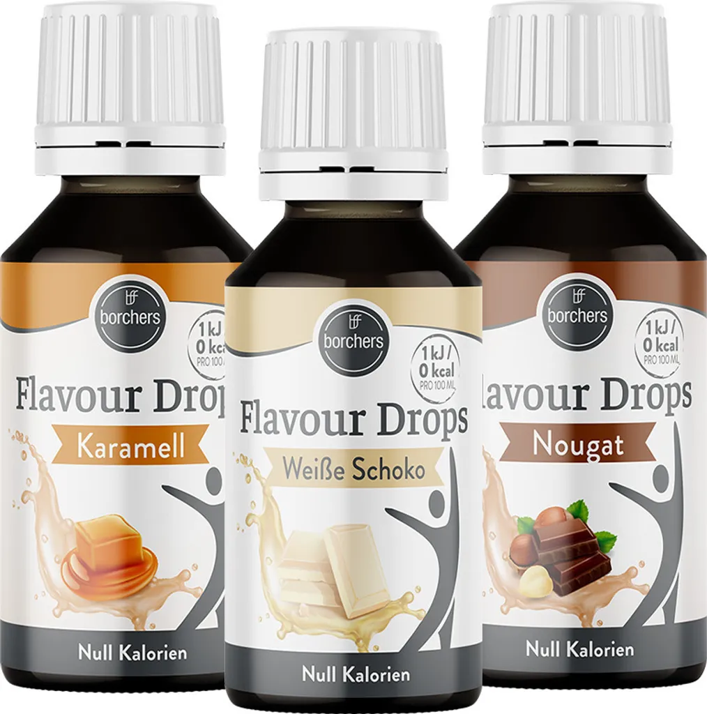 BORCHERS Flavor Drops Sample Pack "Chocolate"