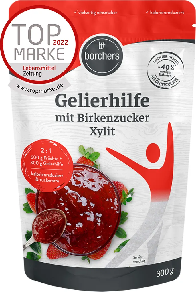 BORCHERS Premium Gelling Agent with Birch Sugar Xylitol 300g