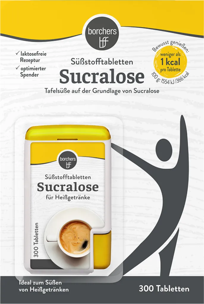 BORCHERS Sucralose Tablets Dispenser 300 pcs.