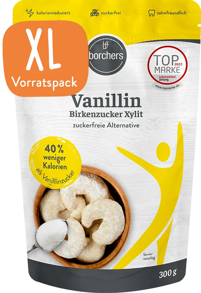 BORCHERS Vanillin Birch Sugar Xylitol 300g