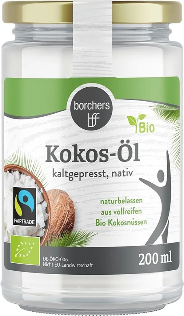 borchers BORCHERSFairtrade Coconut Oil 200ml