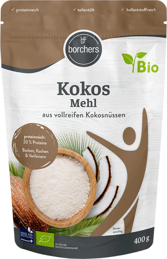 borchers fine food Borchers Coconut Flour (400 g)