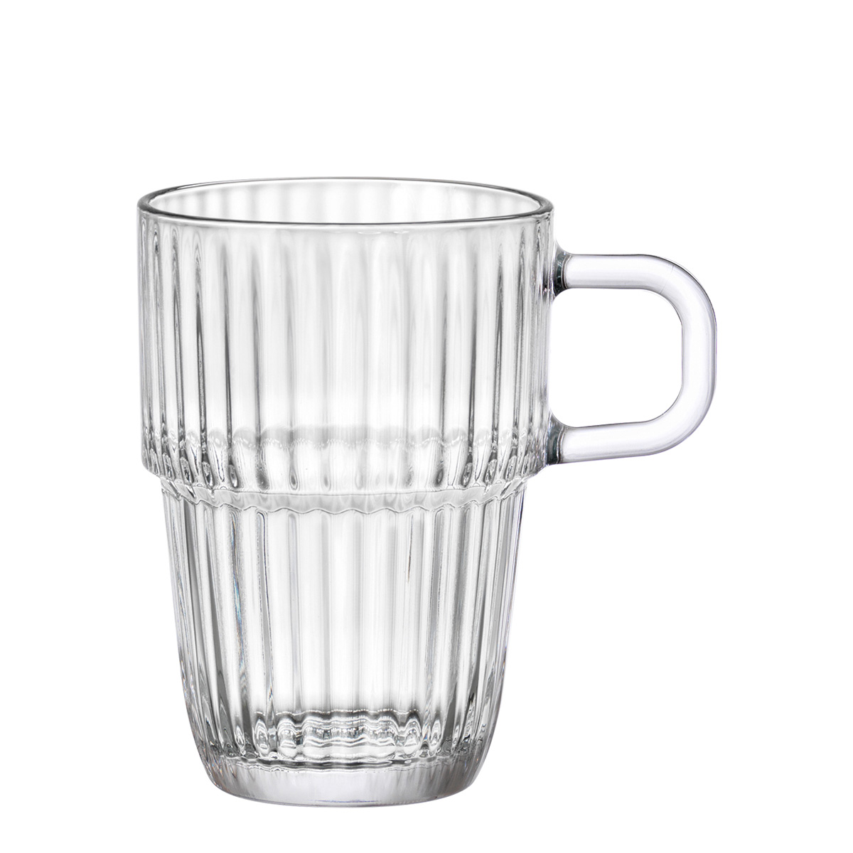 Bormioli, Barshine - Stackable tumbler with lid, 31.5 cl, capacity: 315 ml, diameter: 110 x 79 mm, height: 113 mm