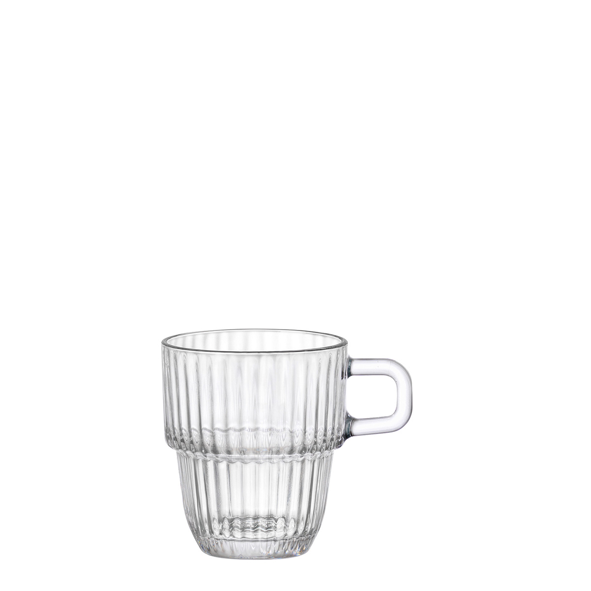 Bormioli, Barshine - Espresso top with Hkl. stpb. 8.9 cl, contents: 89 ml, D: 77 x 56 mm, H: 65 mm