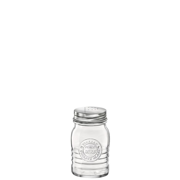 Bormioli, Officina 1825 - Pepper shaker with metal lid, 6.4 x 11 cm / 0.24 ltr.