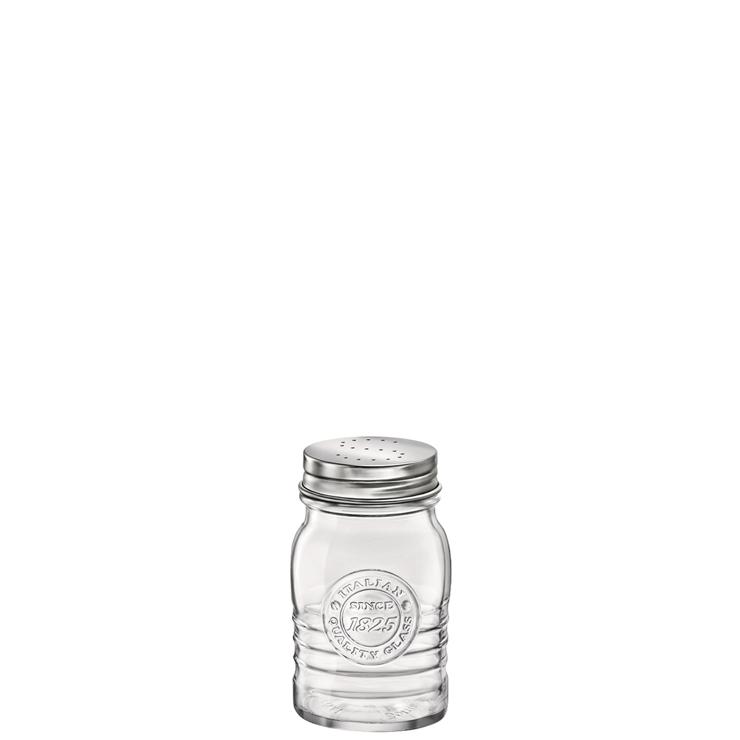 Bormioli, Officina 1825 - salt shaker with metal lid, 6.4 x 11 cm / 0.24 ltr.