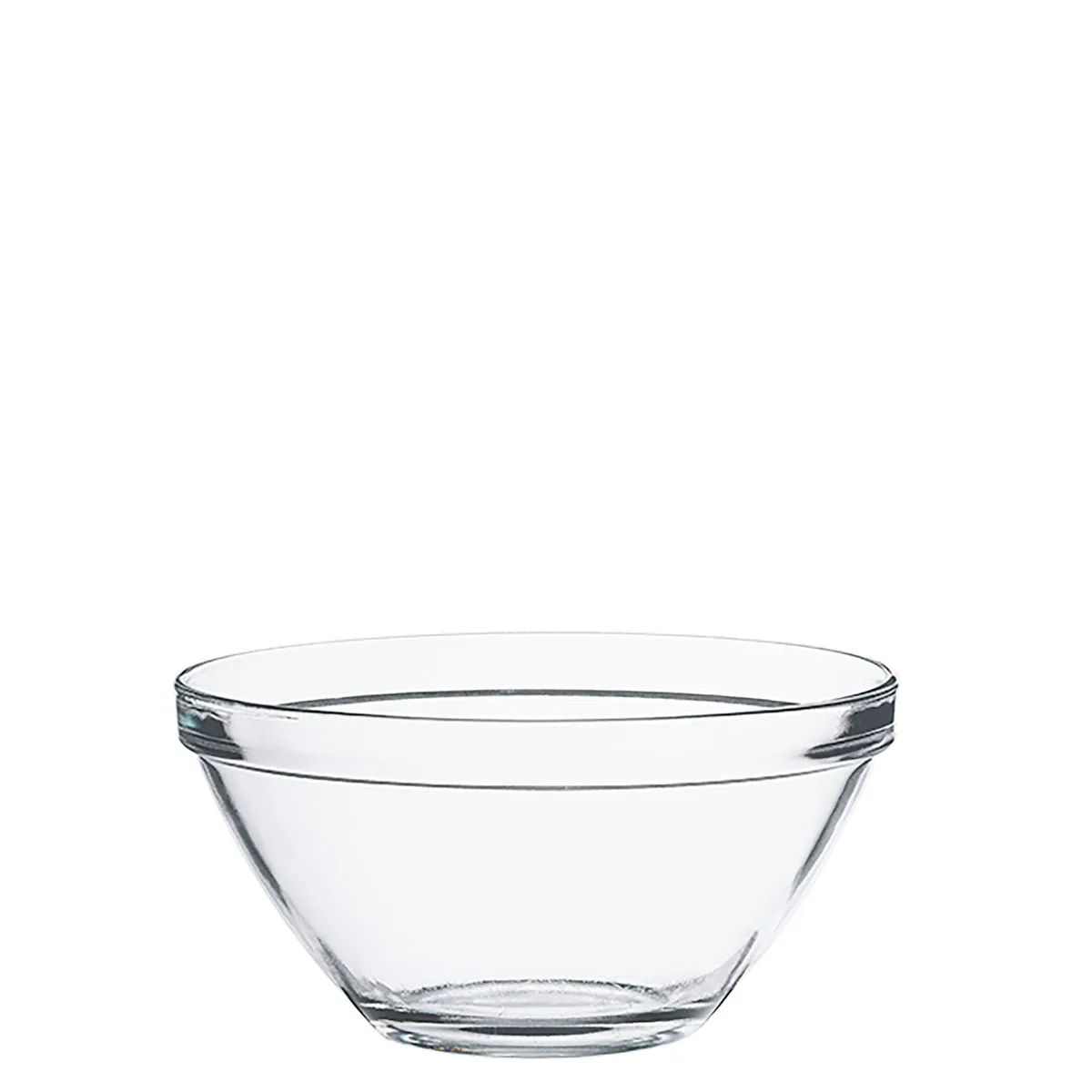Bormioli, Pompei - stacking bowl trspt., 17 cm/ 1.06 ltr., 12 sets