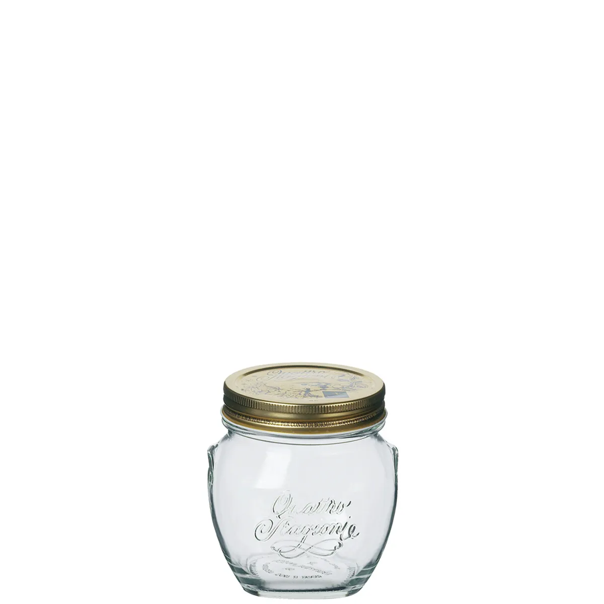 Bormioli, Quattro Stagioni - Anfora jam jar trspt., 9.7 cm/ 0.30 ltr., 12 sets