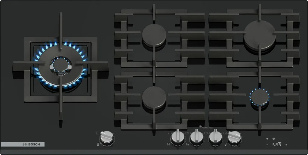 Bosch EB self-sufficient gas hob Series 8 PRS9A6H40
