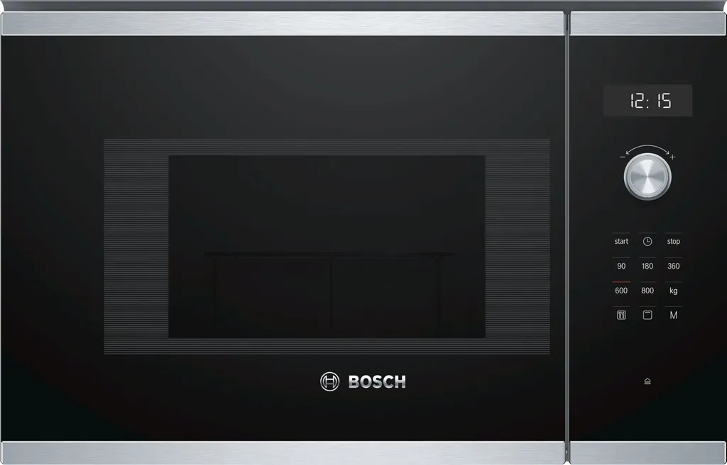 Bosch built-in microwave oven BEL524MS0, Series 6, 38 cm, 800 W, 8 programs