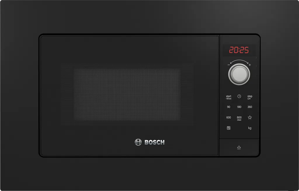 Bosch Built-in Microwave Oven, Black, 60x38cm BFL623MB3