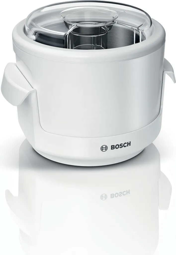Bosch ice cream maker attachment MUZS2EB, ice cream machine, white
