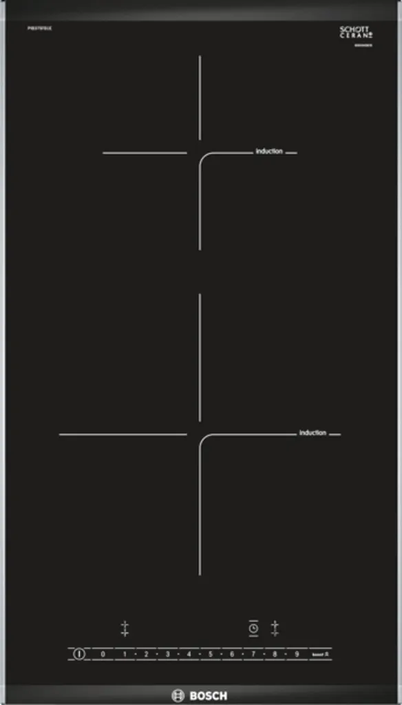 Bosch electric hob 30cm Domino glass ceramic PIB375FB1E