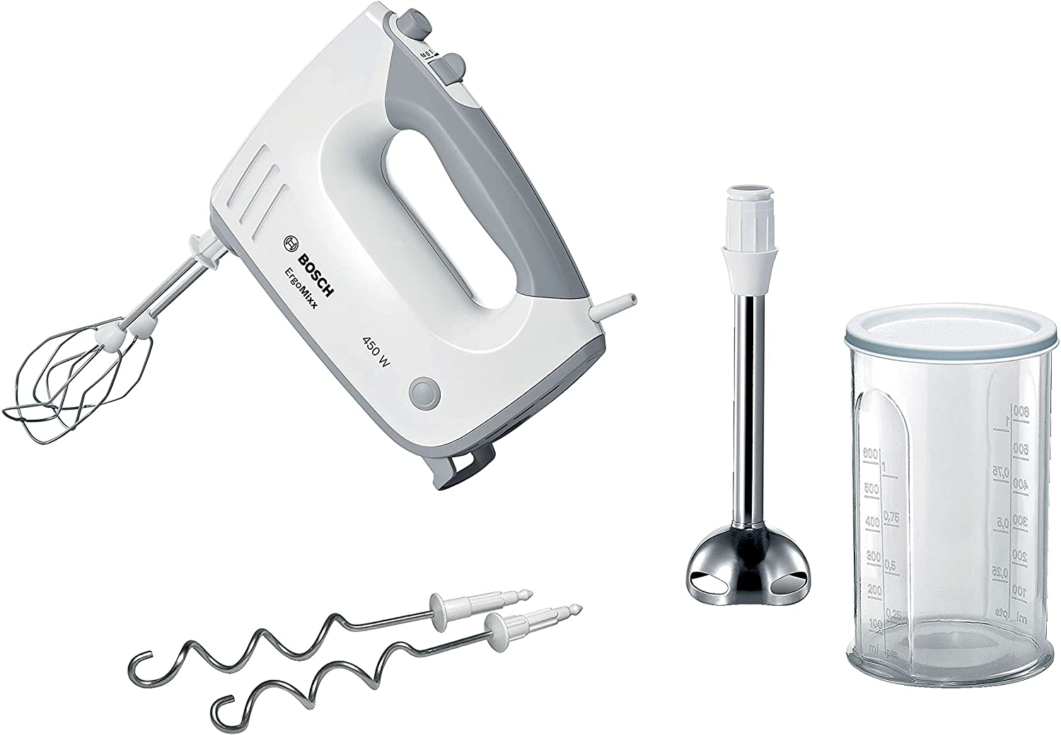 Bosch MFQ36470 mixer - mixers (White, Plastic, 50/60 Hz, 220 - 240 V)