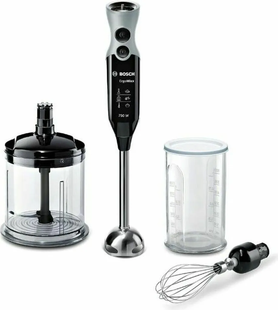 Bosch MSM67160 - Immersion blender - 1.4 m - 750 W - Black - Grey