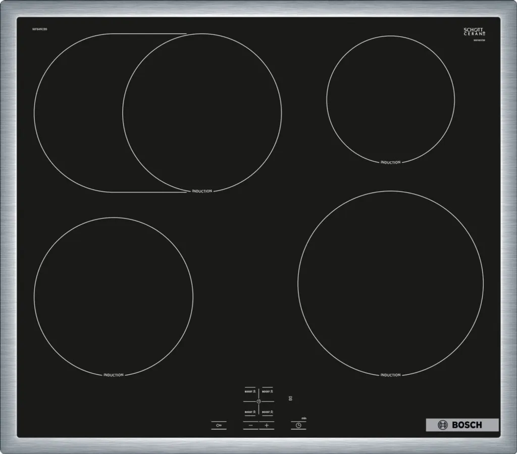 Bosch NIF64RCB5E induction hob, hob-controlled, Series 4, 55 x 583 x 513 mm, induction