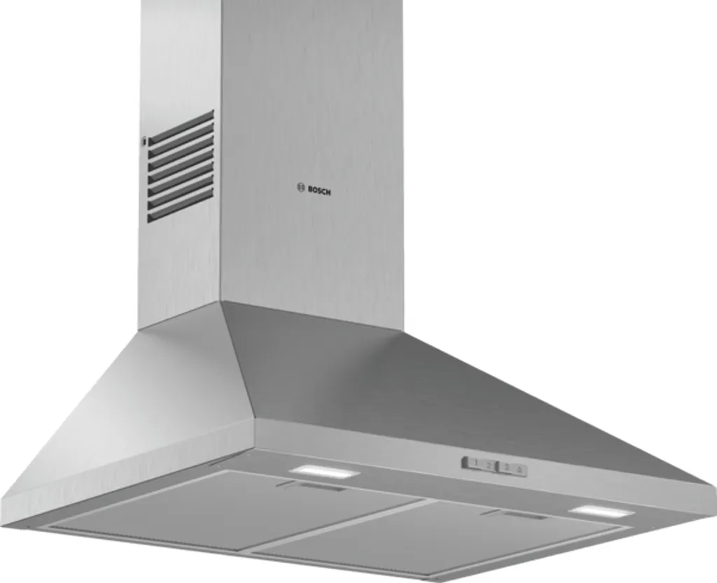 Bosch Series 2 DWP66BC50 wall-mounted cooker hoods - stainless steel