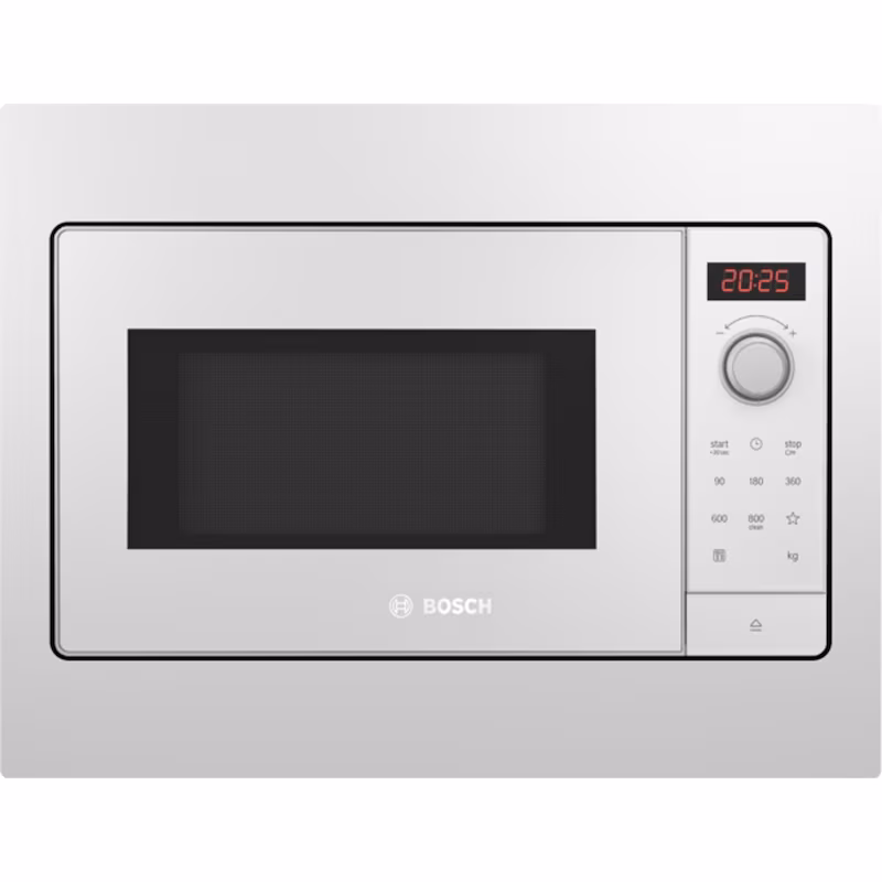 Bosch Series 2, Built-in Microwave, 50 x 38 cm, White BFL523MW3